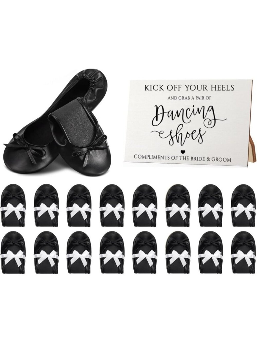 Foldable Ballet Flats for Wedding Guests | Comfortable & Stylish Footwear